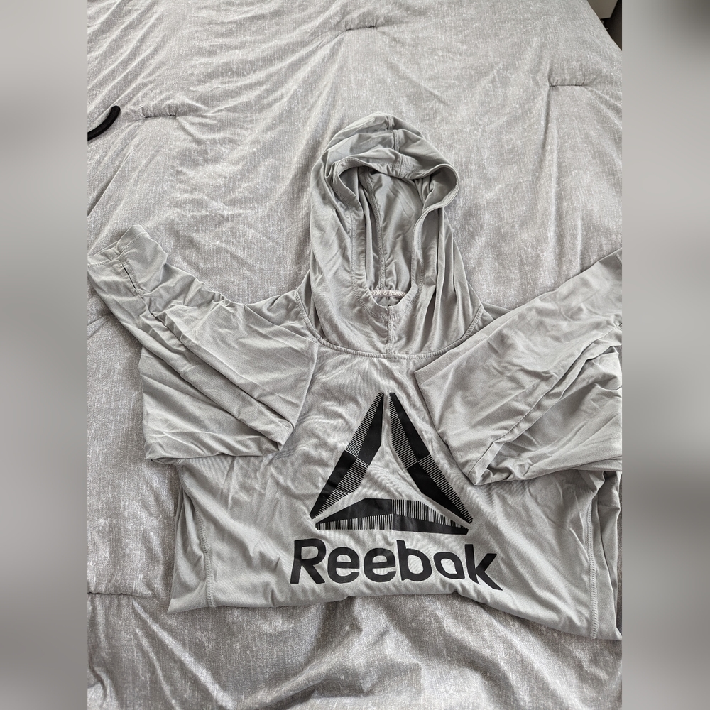 Reebok hooded running shirt